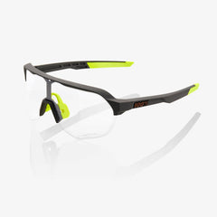 100% S2 occhiali da sole, Soft Tact Cool Grey