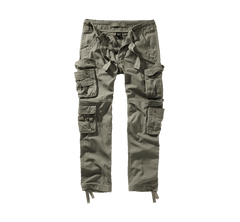 Brandit Pure slim fit pantaloni, oliva