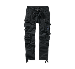Brandit Pure slim fit pantalone, nero