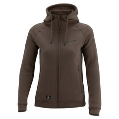 Pentagon Aphrodite felpa con zip da donna, terra brown