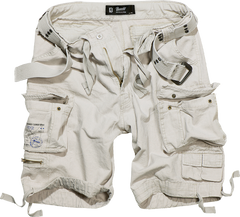 Brandit Savage Vintage pantaloncini, bianco