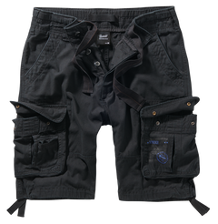 Brandit Pure Vintage pantaloncini, nero