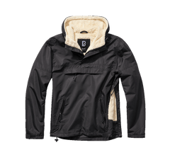 Brandit Windbreaker Sherpa giacca, nero