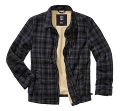 Brandit Classic Sherpa giacca, nera antracite