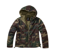 Brandit Windbreaker Frontzip giacca da donna, Woodland