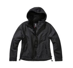 Brandit Windbreaker Frontzip giacca da donna, nero