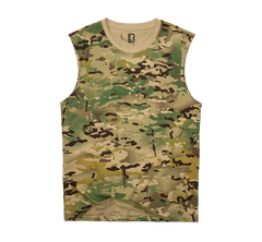Brandit Αμάνικο Μπλουζάκι Tactical Camo