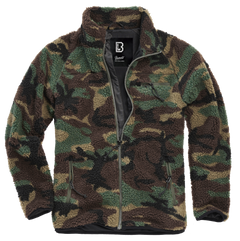 Brandit Teddyfleece giacca in pile, Woodland