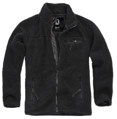 Brandit Teddyfleece giacca in pile, nero