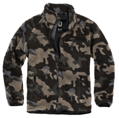 Brandit Teddyfleece giacca in pile, Darkcamo
