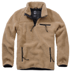 Brandit Teddyfleece Troyer giacca, cammello