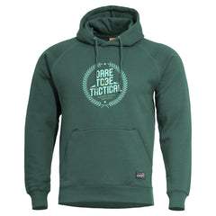 Pentagon Phaeton Hood felpa con cappuccio da uomo, SpringBok Green
