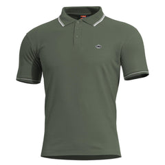 Pentagon Aniketos polo da uomo, verde mimetico