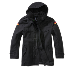 Brandit BW parka per bambini, nero