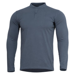 Pentagon Romeo 2.0 maglietta lunga con bottoni, blu carbone