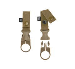 Brandit MOLLE nosilec za steklenice 2 pack, camel