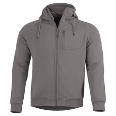 Pentagon Leonidas 2.0 felpa con cappuccio, grigia