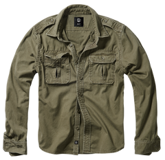 Brandit Vintage camicia da uomo, oliva