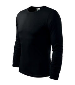 Malfini Fit-T maglia a maniche lunghe 160g/m2, nera