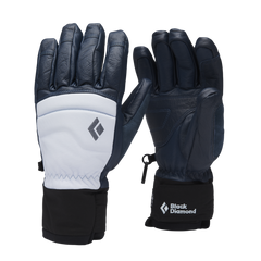Black Diamond Spark guanti invernali da donna, charcoal-belay blue