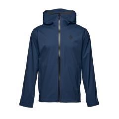 Black Diamond Stormline Stretch Rain Shell giacca impermeabile da uomo, indigo