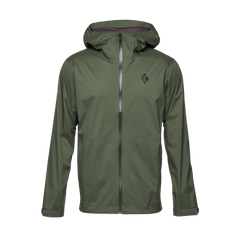 Black Diamond Stormline Stretch Rain Shell giacca impermeabile da uomo, tundra