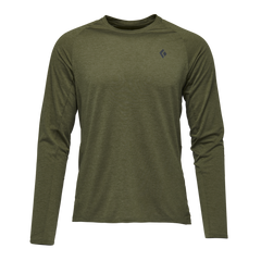 Black Diamond Lightwire Tech men's long-sleeve t-shirt, crag green