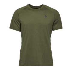 Black Diamond Lightwire Tech t-shirt a maniche corte da uomo, crag green