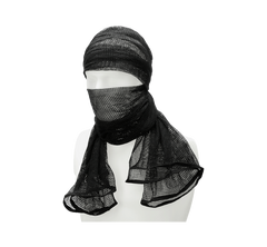 Brandit Sciarpa Commando Net, nero