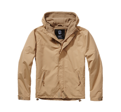 Brandit Frontzip Windbreaker giacca, cammello