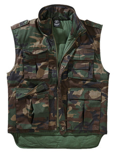Brandit Ranger επενδυμένο γιλέκο, Woodland