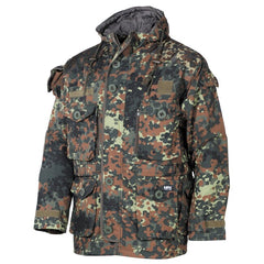 MFH Professional Commando Smock Jacket, bw camo
