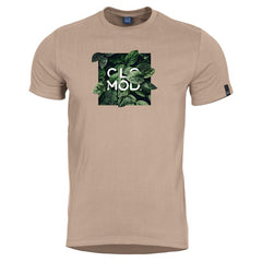 CloMod Leaves maglietta corta, khaki