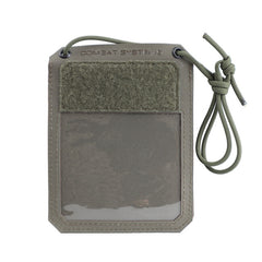 Combat Systems Badge Holder Document Pouch, Ranger Green