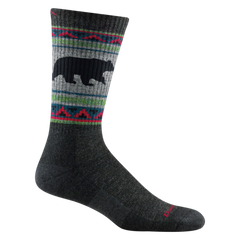 Darn Tough VanGrizzle Boot Midweight calze da trekking con imbottitura, Charcoal