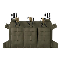 Direct Action Triple 223 pannello leggero per caricatori, ranger green