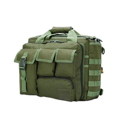 DRAGOWA Tactical Borsa per computer, oliva
