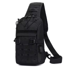 DRAGOWA TACTICAL Oscar Σακίδιο Πλάτης Μονής Τσέπης, Μαύρο
