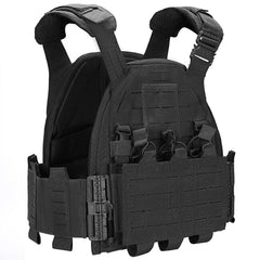 DRAGOWA with Quick-Release Buckle Vest, Black