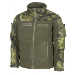 MFH Professional Combat Μπουφάν Fleece M 95 CZ camo