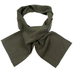 Fox Outdoor Sciarpa in pile, verde, circa 160 x 25 cm