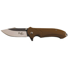 Fox Outdoor G10 Folding Knife, Coyote