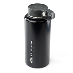 GSI Outdoors Microlite 1000 Twist termo steklenica 1 l, črna