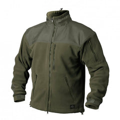 Helikon-Tex Classic Army ojačana flisasta softshell jakna, olivno zelena