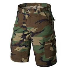 Helikon-Tex Pantaloncini BDU - PolyCotton Ripstop , us woodland