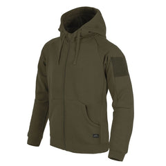 Helikon-Tex Felpa tattica urbana (FullZip) - verde