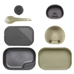 Helikon-Tex Wildo Camp kit pranzo in plastica, grigio scuro deserto