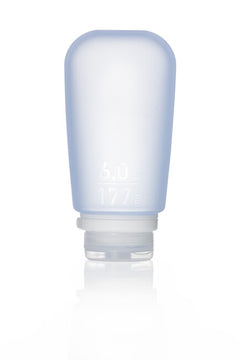 Humangear GoToob+ bottiglia/tazza da viaggio in silicone 177 ml, blu
