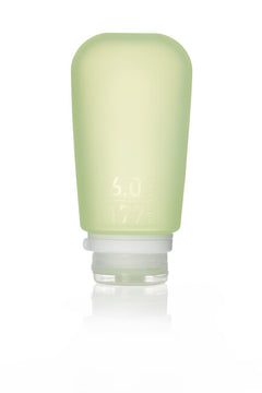Humangear GoToob+ bottiglia/contenitore da viaggio in silicone 177 ml, verde