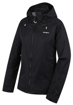 HUSKY Nelory giacca hardshell da donna, nero, L